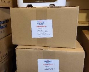 Unopened Emergency Food Rations