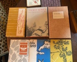 Vintage Japanese Haiku Books