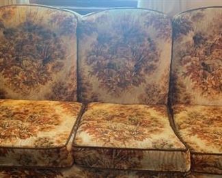 Vintage Toile Sofa