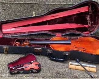 Vintage Violin By Hand Schuster No Strings