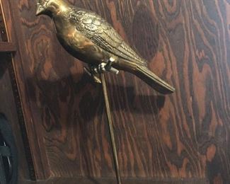 Brass Bird Figurine