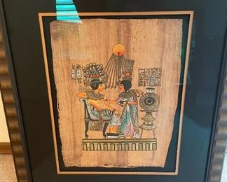 Framed Egyptian Art