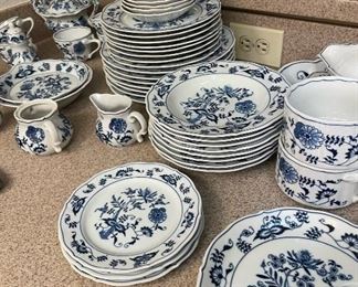 Blue Danube Japanese China, Dinner Plates, Tea Serving, Bread & Butter Plates