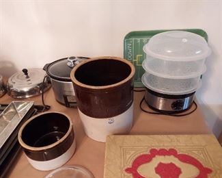 Vintage 1 gal and 3 gal