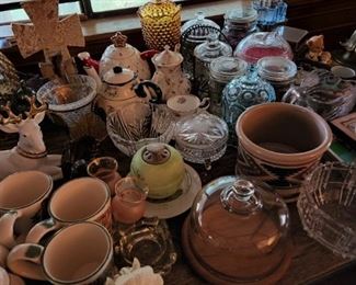 Glassware and Pottery