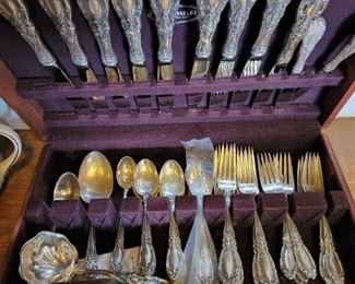 Towle (King Richard) Sterling Silver Flatware Set- Service for 8