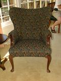 Nice Upholstered Chair, Sturdy as a Rock, Easy to get in and Out of, in great shape!