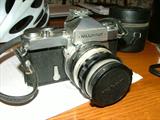 Nikkormat 35 mm Camera and lens