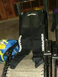 There are about 4 wet suits from Sea Doo, and the photos are awful, but they are beautiful wet suits
