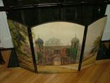 Another wonderful fireplace screen - I believe there are four of them in this home.