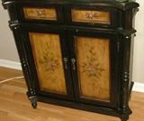 Neat cabinet, great storage
