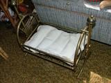 Brass Doll Bed (swings like cradle)