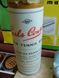 Old Tennis balls and can