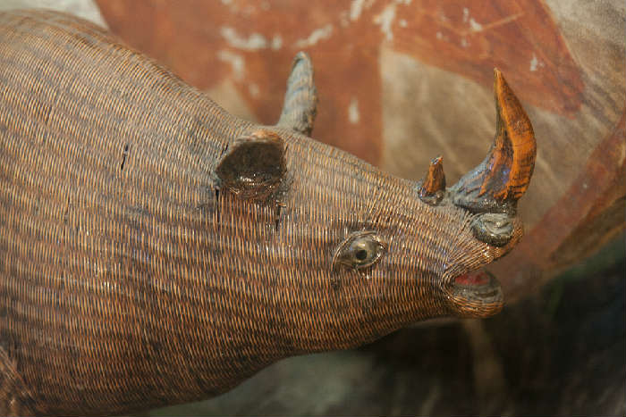 Basket Woven Rhino