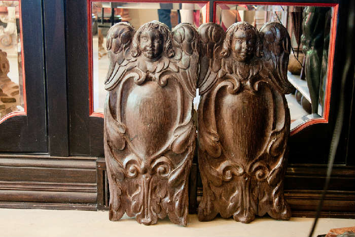 Stunning Carved Angels