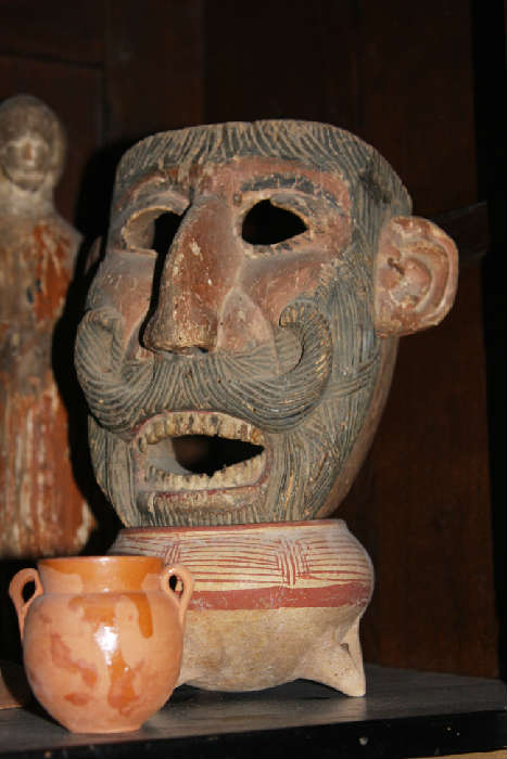 Mexican Pottery and Masks