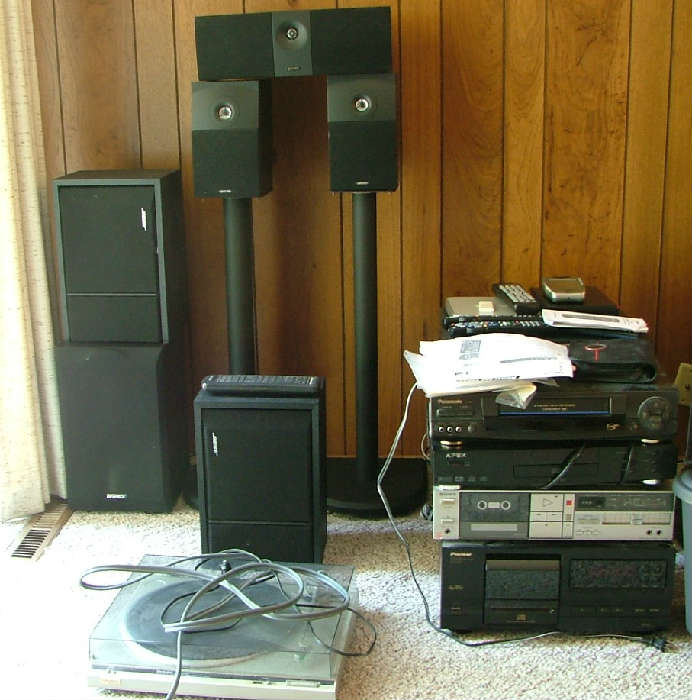 Audio Equipment by Bose, Panasonic, Technics and more...