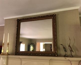 Mirror, Candleholders, Bird Figures