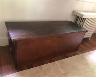 Antique Dovetail Blanket Chest / Trunk