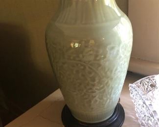 Celadon Lamp