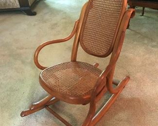 Child's Bentwood Rocking Chair