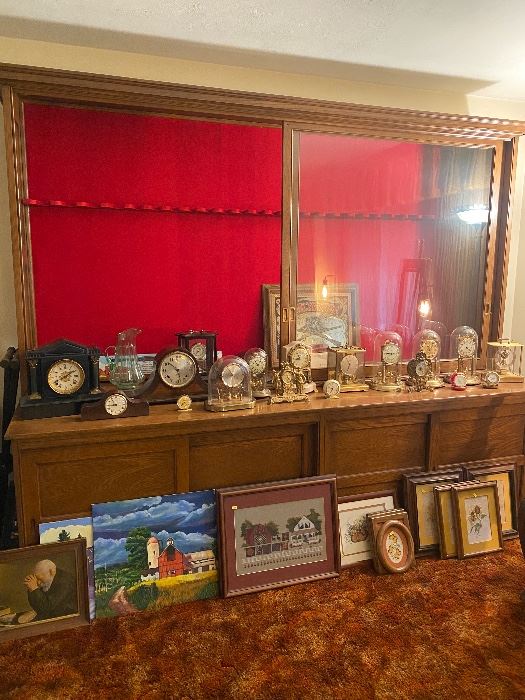 Large gun cabinet artwork 