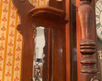 Gustar Becker Walnut German Horse Wall clock