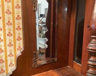 Gustar Becker Walnut German Horse Wall clock