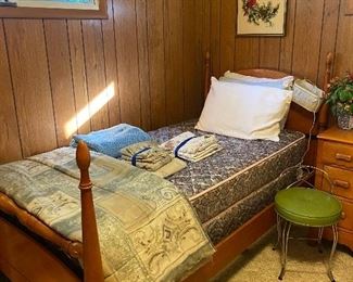 Pair of maple twin bed frames buy one or both