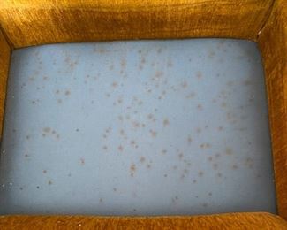 483 Mid Century Rust Chair Detail 2