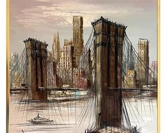 487 Duchamp Brooklyn Bridge Painting 95.00.jpg
