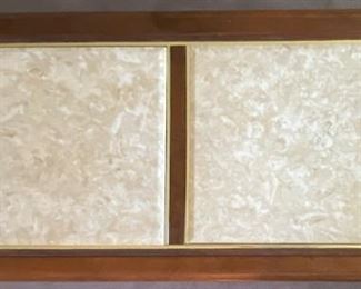 492 Mid Century Coffee Table and End Table Detail 2