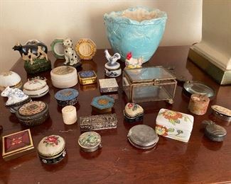 Collection of small boxes