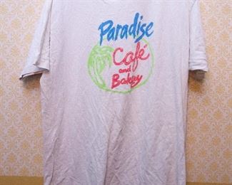 Who missed their chance to pick up one of these iconic T-shirts?? We have only ONE!