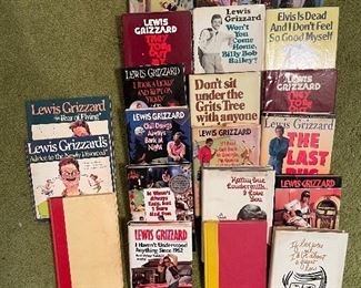 Large collection of Lewis Grizzard books