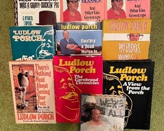Book collection of Ludlow Porch