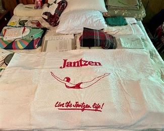 Vintage Jantzen towels: "Live the Jantzen Life!"
