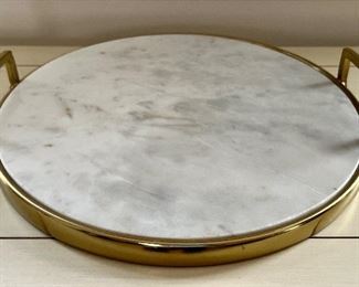 Marble Serving Tray - 14.5" x 2.5"