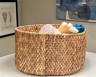 Large Sea Grass Basket - 20" x 11.5"