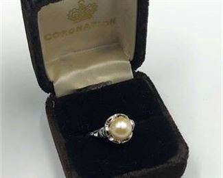 18K Diamond Cluster Ring 