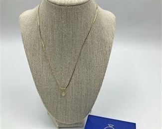 JB Robinson 14K Solitaire Necklace