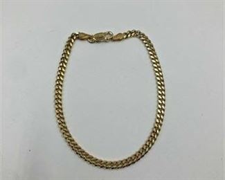 Leach Garner Sterling Silver Made in Italy Bracelet 