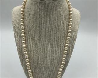 The May Co. Faux Pearl Necklace 