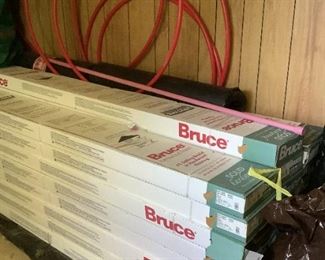 This flooring is still available at Lowe's.  There are 25 boxes.  Per Lowe's website there is 20 square feet per box.