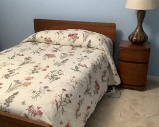 Full size bedroom set circa 1950's.   