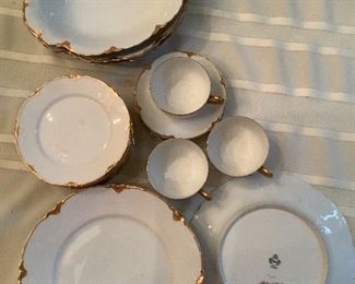 Thomas Bavarian china circa 1920-1930's.  Twenty three pieces