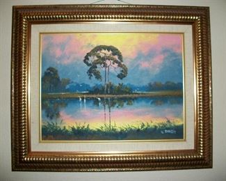 Florida Highwaymen - Willie Daniels = 12' x 16"