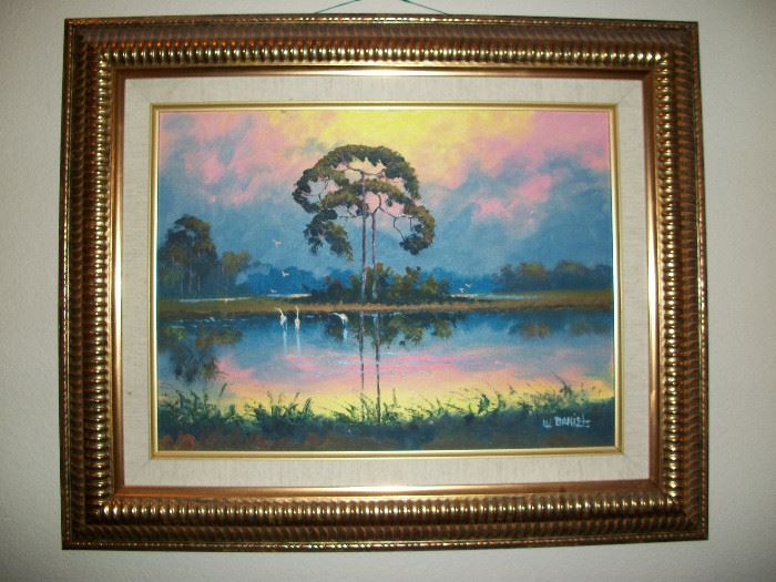 Florida Highwaymen - Willie Daniels = 12' x 16"