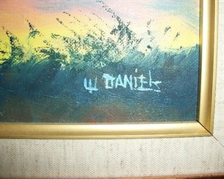 Signature on Painting