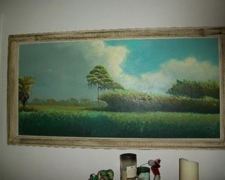 Florida Highwaymen - Alfred Hair = 24" x 46"